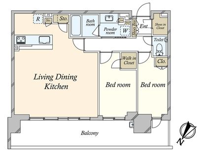 間取図(平面図)