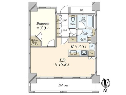 間取図(平面図)