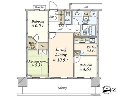 間取図(平面図)