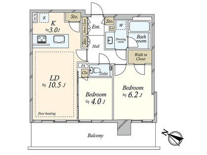 間取図(平面図)
