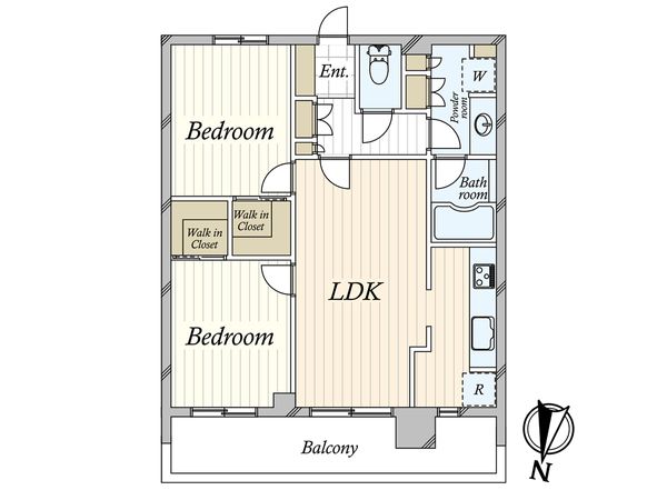 アーバンドック パークシティ豊洲 タワーA 間取図(平面図)