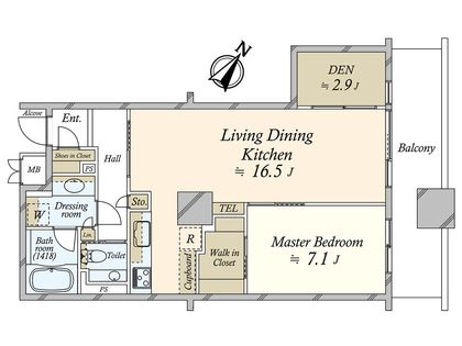 間取図(平面図)