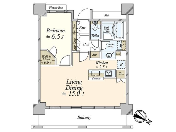 アーバンドック パークシティ豊洲 コートC 間取図(平面図) アーバンドック パークシティ豊洲 コートC 間取図(平面図)