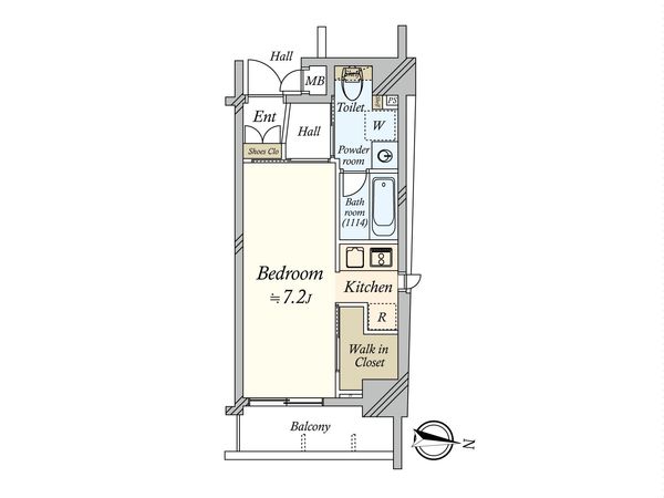 ステージファースト明大前アジールコート 間取図(平面図) ステージファースト明大前アジールコート 間取図(平面図)