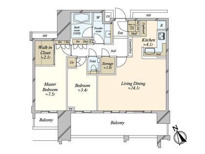 間取図(平面図)