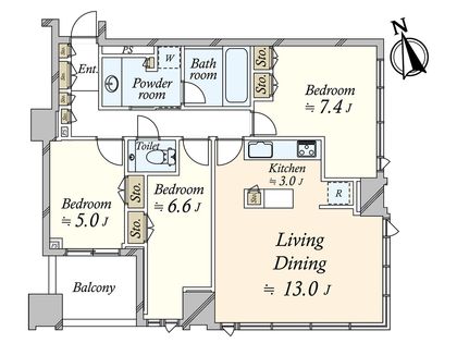 間取図(平面図)