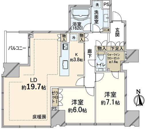 シティタワーズ豊洲ザ・ツイン サウスタワー 間取図(平面図) シティタワーズ豊洲ザ・ツイン サウスタワー 間取図(平面図)