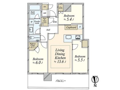 間取図(平面図)