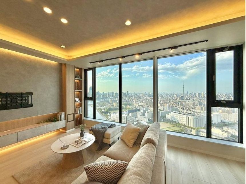 シティタワーズ豊洲ザ・シンボル リビング リビング