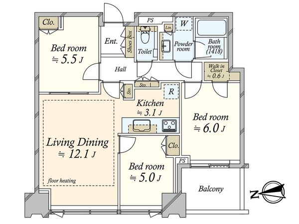 シティタワーズ豊洲ザ・シンボル 間取図(平面図) シティタワーズ豊洲ザ・シンボル 間取図(平面図)