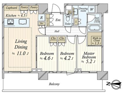 間取図(平面図) 間取図(平面図)