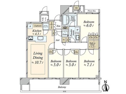 間取図(平面図)