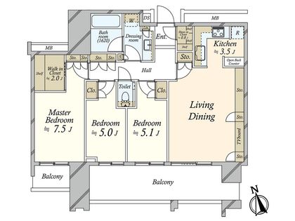 間取図(平面図)