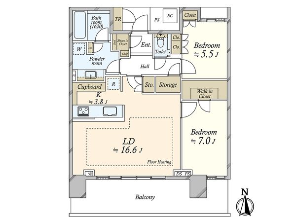 ベイズタワー&ガーデン 間取図(平面図) ベイズタワー&ガーデン 間取図(平面図)