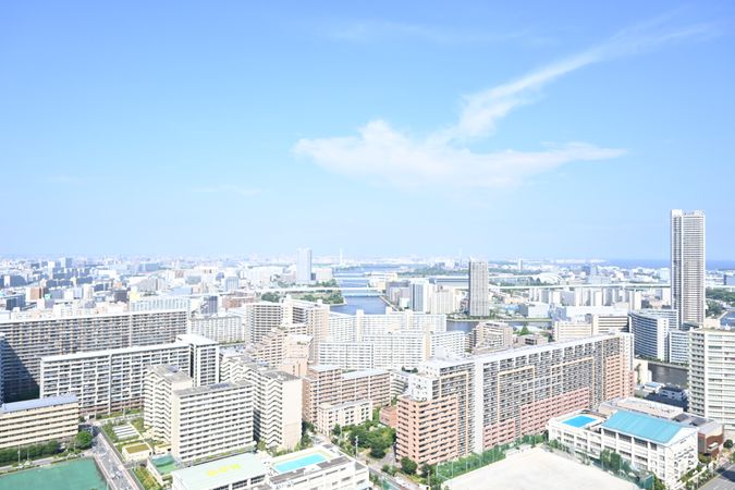 豊洲シエルタワー 眺望 豊洲シエルタワー 眺望
