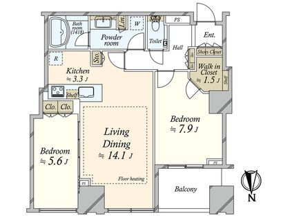 間取図(平面図)