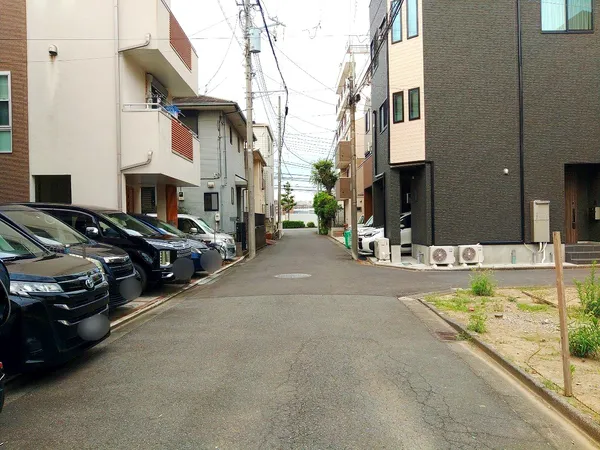 前面道路