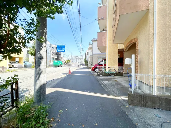 前面道路