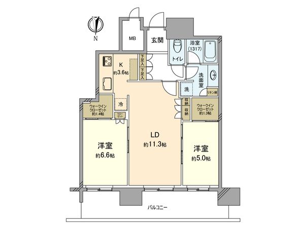 間取図(平面図)