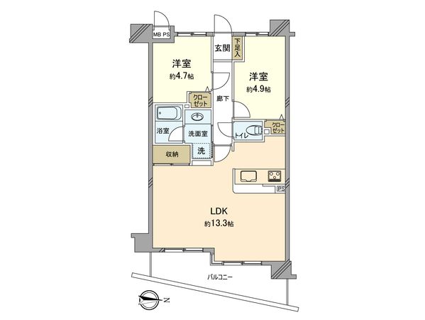 間取図(平面図)