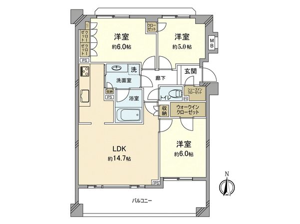 藤和シティホームズ武蔵小杉御殿町 間取図(平面図) 藤和シティホームズ武蔵小杉御殿町 間取図(平面図)