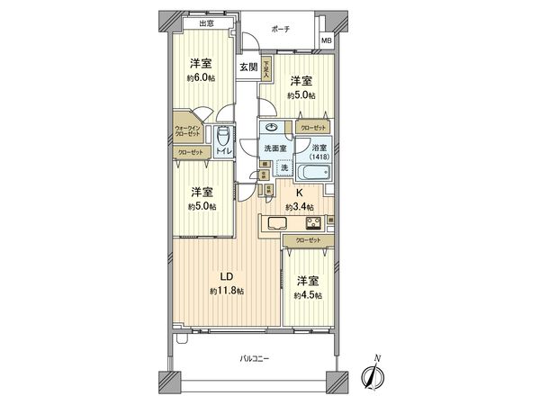間取図(平面図)