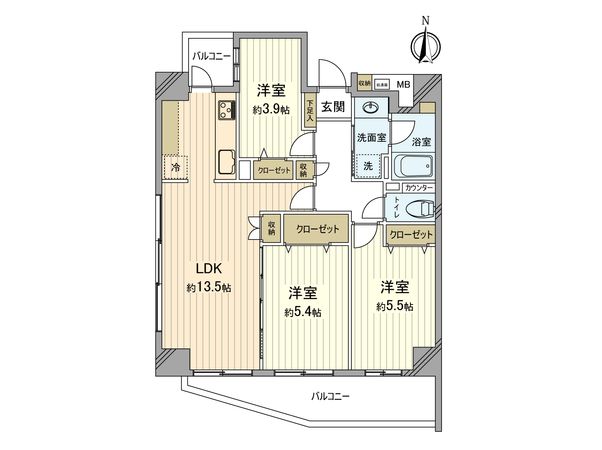 間取図(平面図)