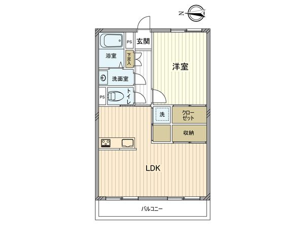 市ノ坪住宅 間取図(平面図)