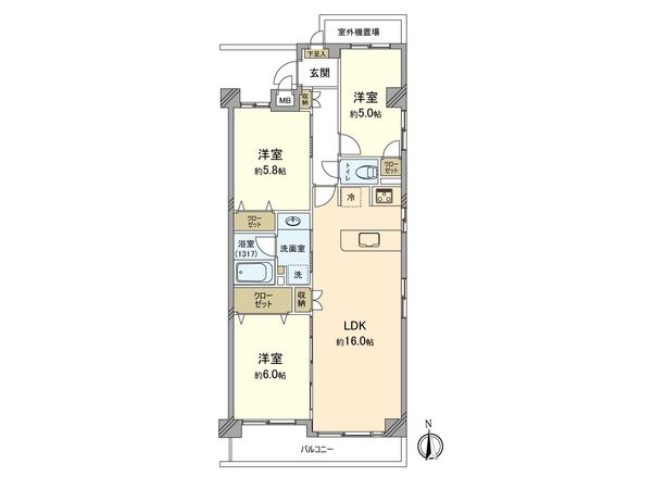 間取図(平面図)