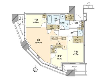 間取図(平面図)
