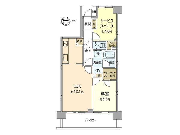 元住吉南パーク・ホームズ 間取図(平面図) 間取図(平面図)