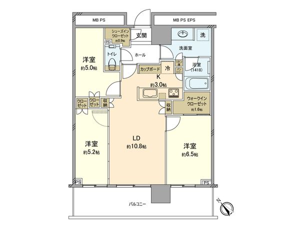間取図(平面図)