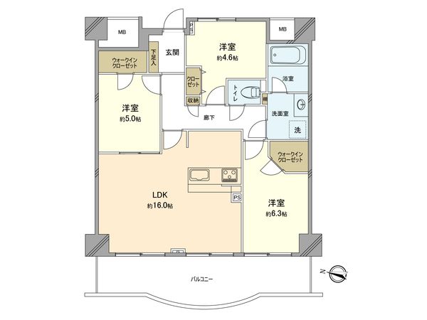 間取図(平面図)