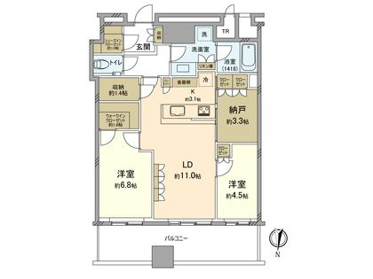 間取図(平面図)