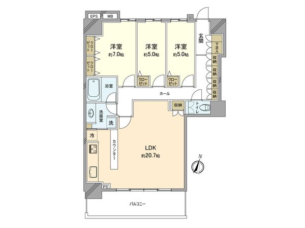 間取図(平面図)