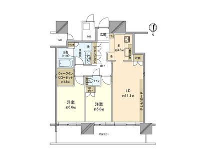 間取図(平面図) 間取図(平面図)