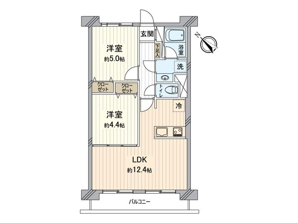 市ノ坪住宅 間取図(平面図)