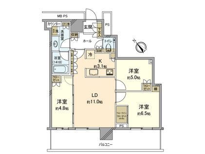 間取図(平面図)