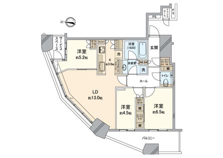 間取図(平面図)