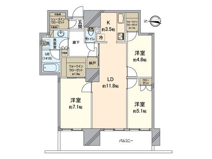 間取図(平面図)