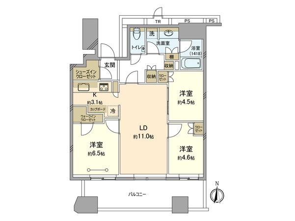 間取図(平面図)