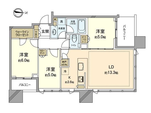 シティタワー武蔵小杉 間取図(平面図) シティタワー武蔵小杉 間取図(平面図)