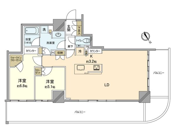 間取図(平面図)