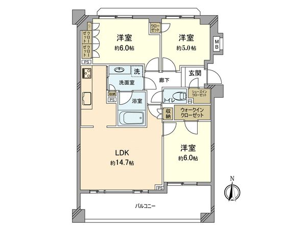 間取図(平面図)