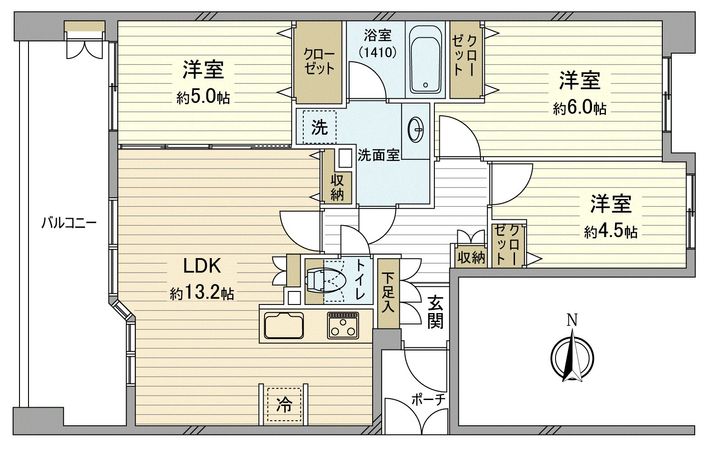 ラヴィドール武蔵小杉 間取図(平面図) ラヴィドール武蔵小杉 間取図(平面図)