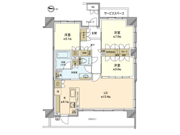 パークホームズ武蔵小杉今井仲町 間取図(平面図) パークホームズ武蔵小杉今井仲町 間取図(平面図)