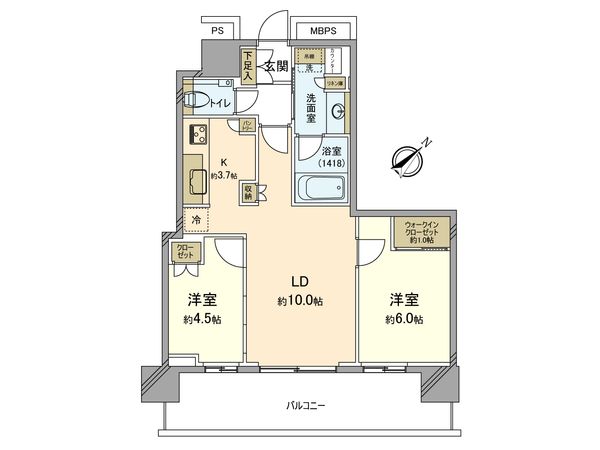 間取図(平面図)