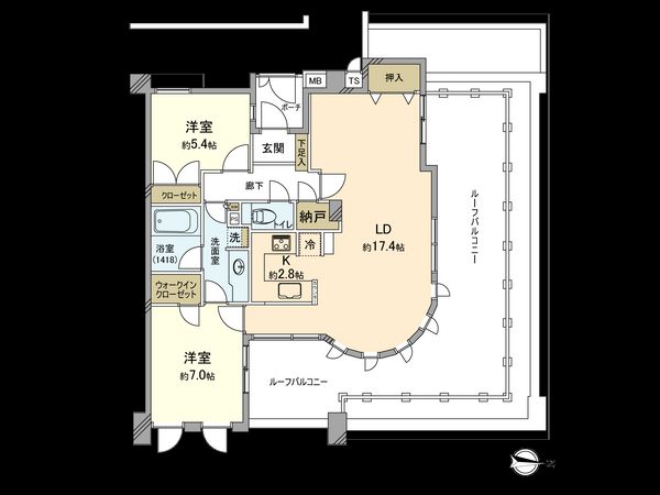 ラヴィドール武蔵小杉 間取図(平面図) ラヴィドール武蔵小杉 間取図(平面図)