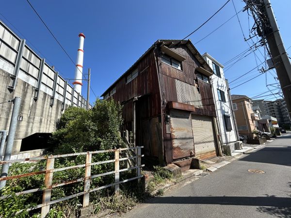 横浜市鶴見区尻手1丁目古家付土地 土地写真