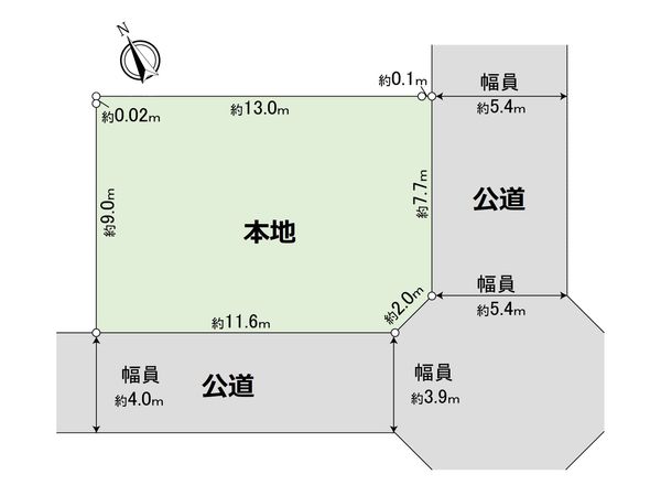 川崎区桜本2丁目土地 区画図 川崎区桜本2丁目土地 区画図